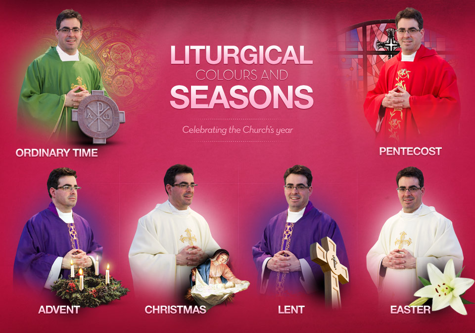 Liturgical Colours and Seasons Together At One Altar